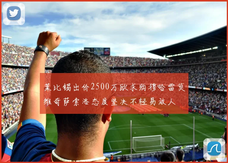 莱比锡出价2500万欧求购穆哈雷莫维奇萨索洛态度坚决不轻易放人